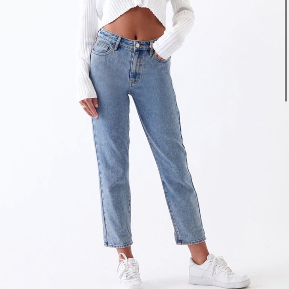 PacSun Two Toned Mom Jeans